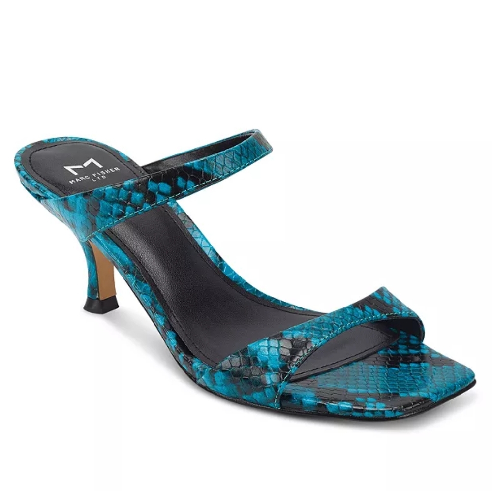 Marc Fisher sz 6 womens Gina heel sandal.